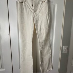 Women's Cream Jeans